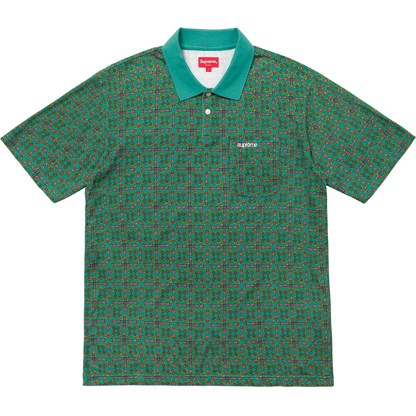 Bridle Print Polo view 3